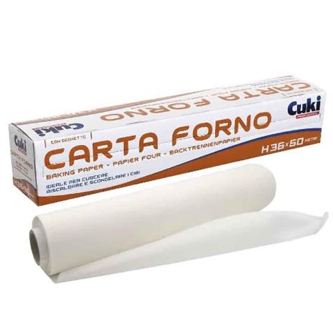 cuki cofresco s.p.a. CARTA FORNO in ROTOLO Mm.360 Mt.50 in BOX cuki cofresco s.p.a. - 42459 - F001001