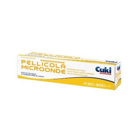 Cuki Professional PELLICOLA PVC per MICROONDE Mm.300 Mt.300 Cuki Professional - 45129 - F001001
