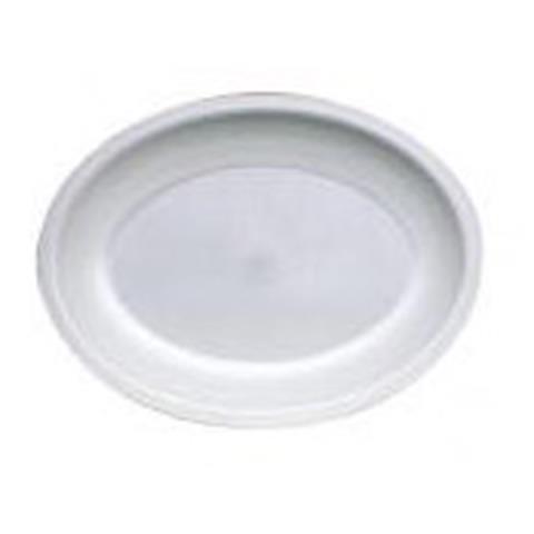  PIATTI OVALI BIANCHI PP Mm.315 Pz.300  - 40627 - F000382