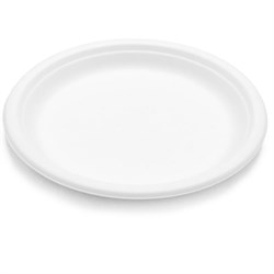 45952 - piatti piani bordofino biodegradabile in polpa di cellulosa 225 pz1000