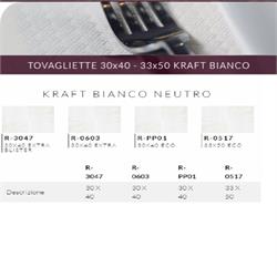 45310 - tovagliette bianche forate per dispenser cm30x40 pz2450