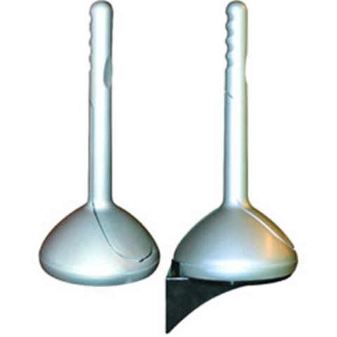  PORTASCOPINO TERRA/MURO VR-ACCIAIO INOX  - 41406 - F001396