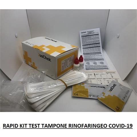 tema ricerca srl KIT DE TESTE RÁPIDO DE COtonete Nasofaríngeo COVID-19 20 peças tema ricerca srl - 45529 - F001744