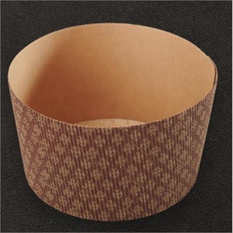 DELPIN CONTENITORE COTTURA PANETTONE ALTO F.MICROONDE  Ø134x95 Gr.500 Pz.400 DELPIN - 45614 - F001292