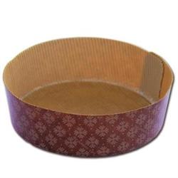 RECIPIENTE PARA COZINHAR PANETTONE BAIXO Gr.100 Unid.1