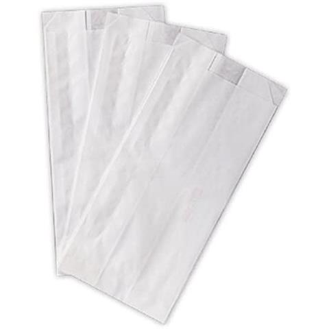 sacchettificio roman SACOS PC KRAFT BRANCO Gr.45 (1 Brioches) Cm.10x24 Kg.10 sacchettificio roman - 42211 - F001859