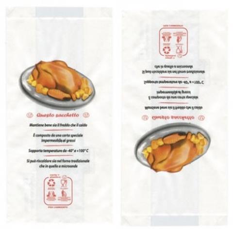  SACCHETTI per POLLO Cm.17x34 kg.10  - 50750 - F001376