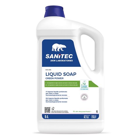 SANITEC SAPONE LIQUIDO GREEN POWER Lt.5 SANITEC - 45416 - F001399