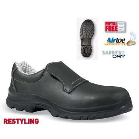  SCARPA MOCASSINO NERA S2 MICROFIBRA (Tg.35->48)  - 41811 - F000220