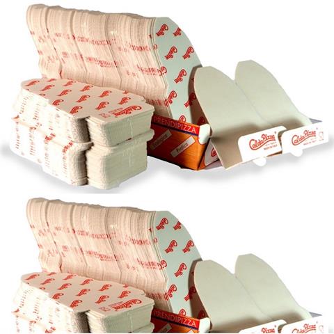  SCATOLE PIZZA Mod. CALZONE Cm.31x19x7  - 50793 - F001354