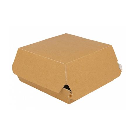 SDG SCATOLE TAKE AWAY LARGE HAMBURGER in POLPA DI CELLULOSA Mm.135x135x78 Pz.500 SDG - 45425 - F001276
