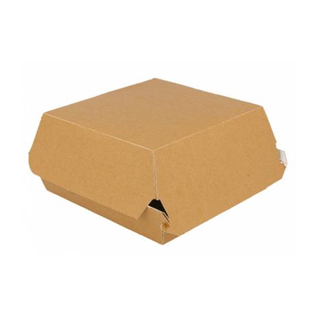 scatolificio del gar SCATOLE TAKE AWAY LARGE HAMBURGER in POLPA DI CELLULOSA Mm.135x135x78 Pz.500 scatolificio del gar - 45425 - F001276