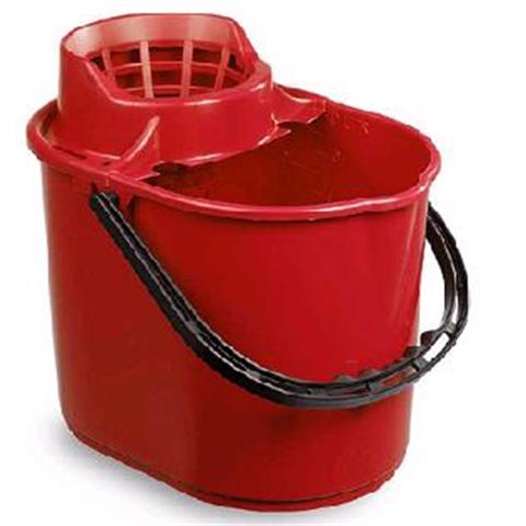  SECCHIO COMFORT ROSSO con STRIZZINO Lt.12  - 42097 - F000637
