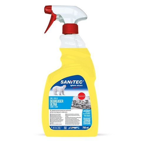 SANITEC DESENGORDURANTE SPRAY ULTRA LIMÃO 750 ml SANITEC - 45303 - F001399