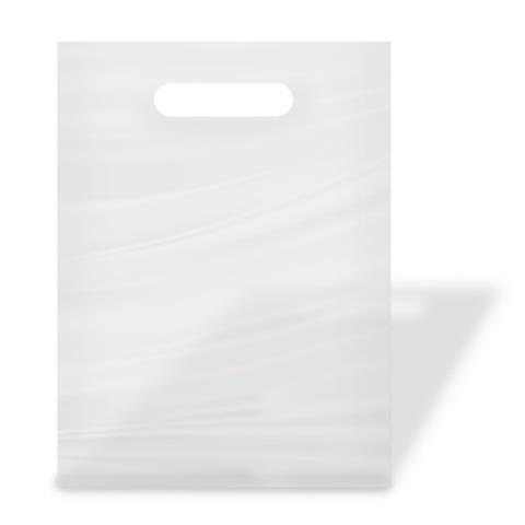  SHOPPER BIANCO con MANICO a FAGIOLO - My 60 - Cm.46+7+7X65 Kg.12  - 45083 - F001126