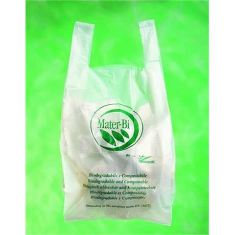  SHOPPER MATER-BI PESANTI Cm.32x60 Pz.500  - 44413 - F001126