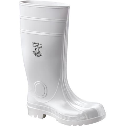  STIVALE PVC BIANCO SUOLA CARRARMATO (Tg.35 -> 48)  - 44354 - F000220