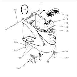 TASKI SWINGO 755 B, 855 b - TUBO in PVC CON ANIMA IN ACCIAIO 12/18