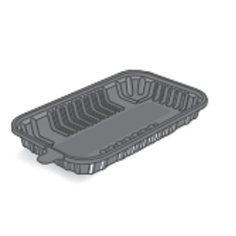  TORTIERA ACTIPACK FONDO NERO Mm.110x100 H.20 Pz.570  - 46020 - F001606