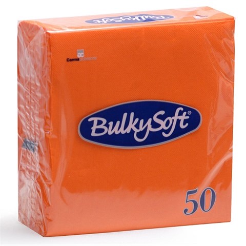 BulkySoft GUARDANAPOS 2 folhas LARANJA Cm.33x33 Unid.2000 BulkySoft - 45708 - F001178