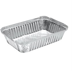 45979 - vaschetta alluminio bordo l r108l 2porz mm192x140x30 pz1100