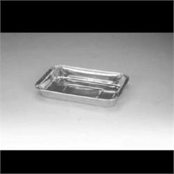 VASCHETTE ALLUMINIO BORDO "G" R58-106-R25G (2P.bassa) Mm.194x125x24 Pz.100
