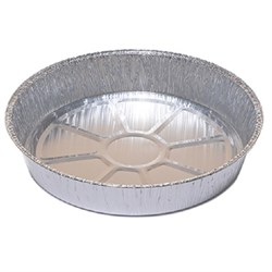 VASCHETTE ALLUMINIO CIRCOLARI BORDO "G" C34-T59G (Torta) Ø228 Mm. h39 Pz.900