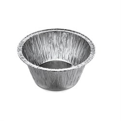 VASCHETTE ALLUMINIO CIRCOLARI BORDO "G" C4-T21G-501 Ø90 Mm. h40 Pz.4000