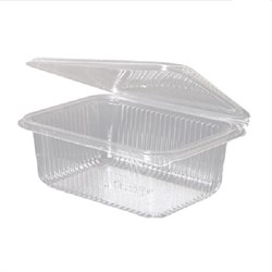 44424 - vaschette pla biodegradabili cc1000 mm185x135x65 pz400