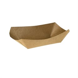 VASCHETTE PORTA FRITTO in CARTONCINO AVANA Mm.195x165x55 Ml.700 Pz.500