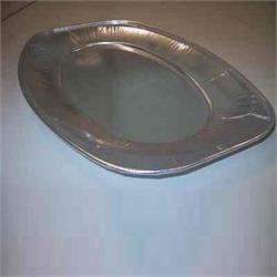 VASSOI OVALI ALLUMINIO V1 Mm.351x243x21 Pz.100