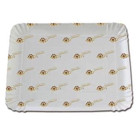 del pin srl VASSOI RETTANGOLARI BIANCO PERLATO n°2 Cm.12x18 Kg.5 del pin srl - 50367 - F001292