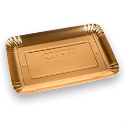 BANDEJAS RETANGULARES DE OURO n°5 Cm.19x28 Kg.10