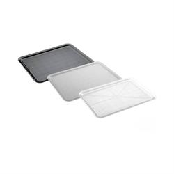 44498 - vassoio self service in ps bianco mm370x500 pz1