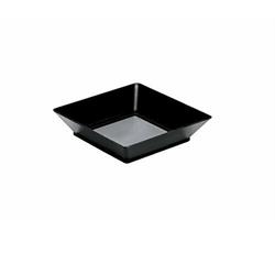 44320 - vassoio small plate ps nero mm65x65 pz750
