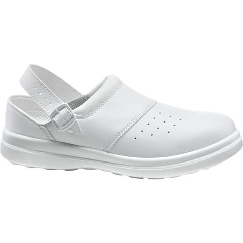  ZOCCOLO PROTETTIVO BASSO BIANCO in MICROFIBRA SB SRC Mod. CRETA (Tg.36 -> 48)  - 44695 - F001925